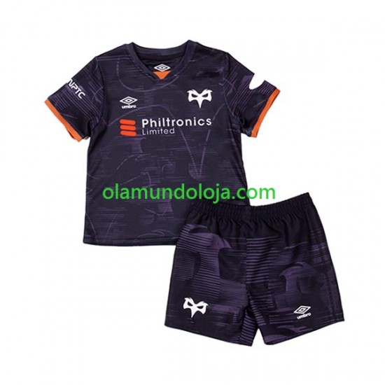 Camisola Rugby Ospreys Criança Equipamento Primeiro 2023 Manga Curta